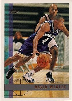 1997-98 Topps #198 David Wesley Front