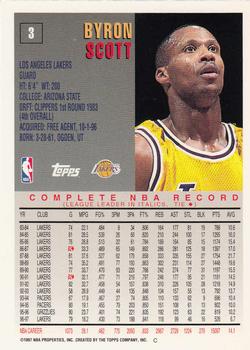 1997-98 Topps #3 Byron Scott Back