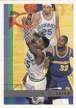 1997-98 Topps #43 A.C. Green Front