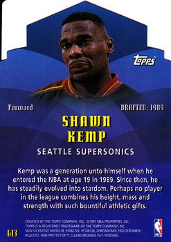 1997-98 Topps - Generations #G13 Shawn Kemp Back