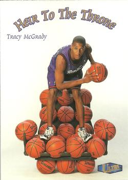 1997-98 Ultra - Heir to the Throne #10 HT Tracy McGrady Front