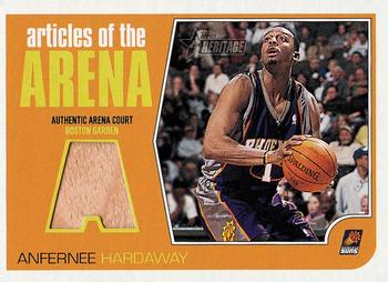 2001-02 Topps Heritage - Articles of the Arena Relics #AA9 Anfernee Hardaway Front