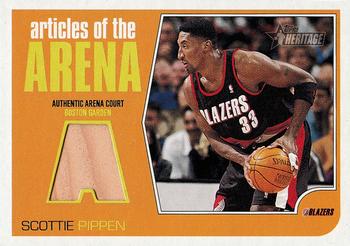 2001-02 Topps Heritage - Articles of the Arena Relics #AA10 Scottie Pippen Front