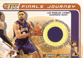 2001-02 Topps TCC - Finals Journey #FJ-DF Derek Fisher Front