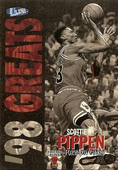 1997-98 Ultra - Platinum Medallion #267P Scottie Pippen Front