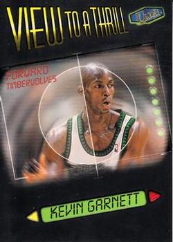 1997-98 Ultra - View to a Thrill #8 VT Kevin Garnett Front