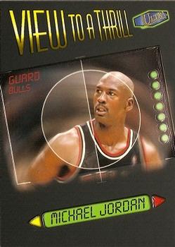 1997-98 Ultra - View to a Thrill #1 VT Michael Jordan Front