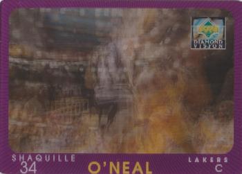 1997-98 Upper Deck Diamond Vision #13 Shaquille O'Neal Front