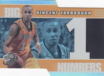 2002 Press Pass - Big Numbers #BN27 Vincent Yarbrough Front
