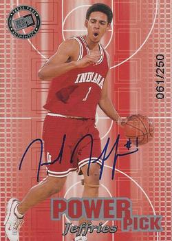 2002 Press Pass - Power Pick Autographs #NNO Jared Jeffries Front