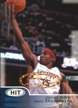 2002 SAGE HIT - 5th Anniversary #32 Amare Stoudemire Front