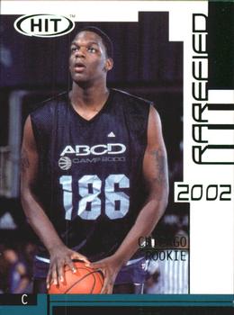 2002 SAGE HIT - Rarefied Emerald #R12 Eddy Curry Front