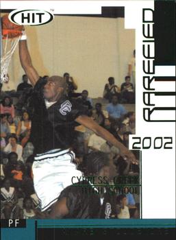 2002 SAGE HIT - Rarefied Emerald #R36 Amare Stoudemire Front