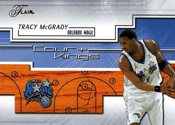 2002-03 Flair - Court Kings #10 CK Tracy McGrady Front