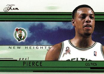 2002-03 Flair - New Heights #17 NH Paul Pierce Front