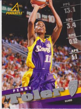 1998 Pinnacle WNBA #13 Penny Toler Front