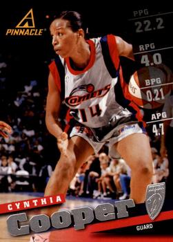 1998 Pinnacle WNBA #10 Cynthia Cooper Front