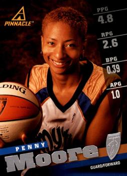 1998 Pinnacle WNBA #12 Penny Moore Front