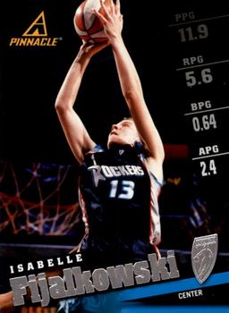 1998 Pinnacle WNBA #18 Isabelle Fijalkowski Front