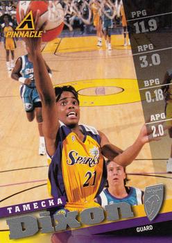 1998 Pinnacle WNBA #23 Tamecka Dixon Front