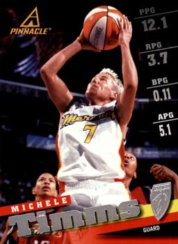 1998 Pinnacle WNBA #24 Michele Timms Front