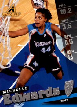 1998 Pinnacle WNBA #37 Michelle Edwards Front