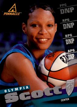 1998 Pinnacle WNBA #57 Olympia Scott Front