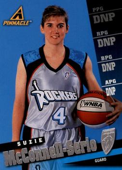 1998 Pinnacle WNBA #60 Suzie McConnell-Serio Front