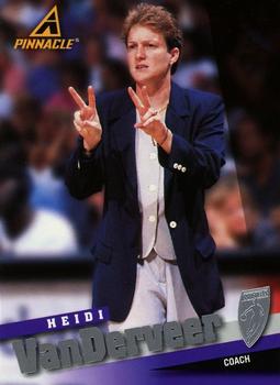 1998 Pinnacle WNBA #70 Heidi VanDerveer Front