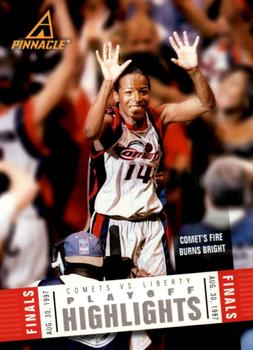 1998 Pinnacle WNBA #83 Cynthia Cooper Front