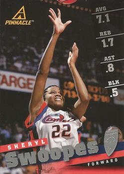 1998 Pinnacle WNBA #S66 Sheryl Swoopes Front