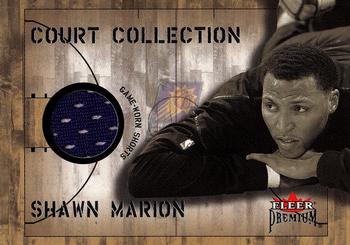 2002-03 Fleer Premium - Court Collection #NNO Shawn Marion Front