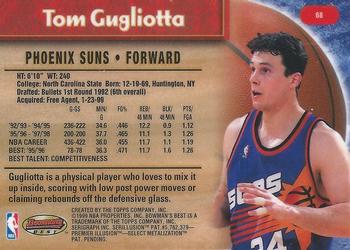1998-99 Bowman's Best #68 Tom Gugliotta Back