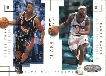 2002-03 Hoops Hot Prospects - Class Of #3 CO Steve Francis / Baron Davis Front