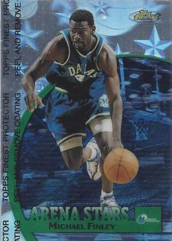 1998-99 Finest - Arena Stars #AS17 Michael Finley Front