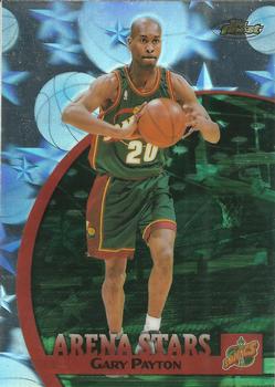 1998-99 Finest - Arena Stars #AS12 Gary Payton Front