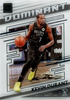 2020-21 Clearly Donruss - Clearly Dominant #3 Kevin Durant Front