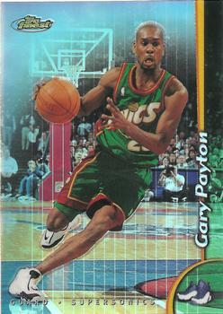 1998-99 Finest - Refractors #89 Gary Payton Front