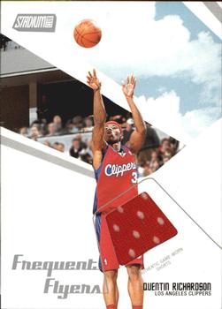 2002-03 Stadium Club - Frequent Flyers Relics #FF-QR Quentin Richardson Front
