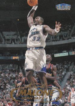 1998-99 Fleer Tradition #32 Karl Malone Front