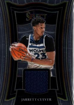 2020-21 Panini Select - Selective Swatches #SS-JCU Jarrett Culver Front