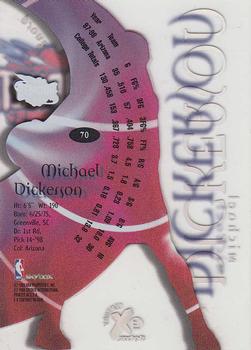 1998-99 SkyBox E-X Century #70 Michael Dickerson Back