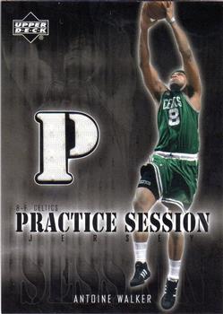 2002-03 Upper Deck - Practice Session Jerseys #AW-PS Antoine Walker Front