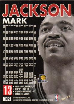 1998-99 SkyBox Premium #109 Mark Jackson Back