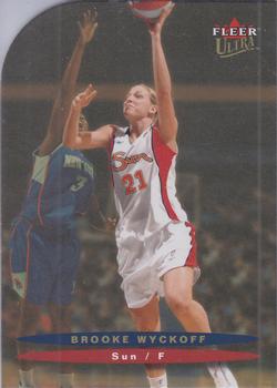2003 Ultra WNBA - Gold Medallion #22 Brooke Wyckoff Front