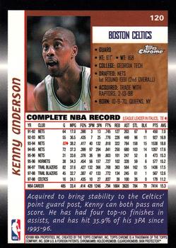1998-99 Topps Chrome #120 Kenny Anderson Back