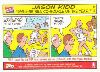 2003-04 Bazooka - Comics #5 Jason Kidd Front