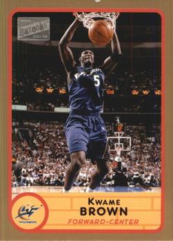 2003-04 Bazooka - Gold #39 Kwame Brown Front