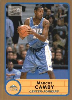 2003-04 Bazooka - Gold #148 Marcus Camby Front