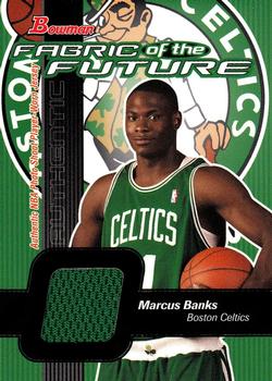 2003-04 Bowman - Fabric of the Future #FF-MB Marcus Banks Front